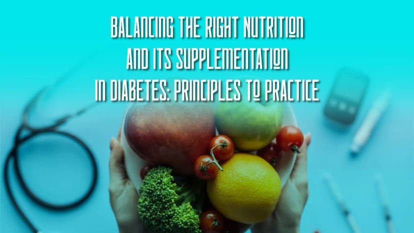 Nutritional Approaches in the Treatment of Diabetes and Metabolic Syndrome