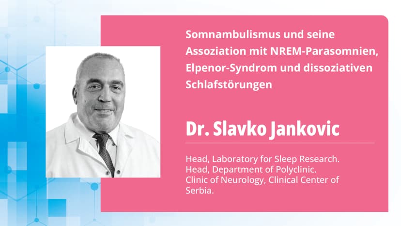 Somnambulismus und seine Assoziation mit NREM-Parasomnien, Elpenor-Syndrom und dissoziativen Schlafstörungen