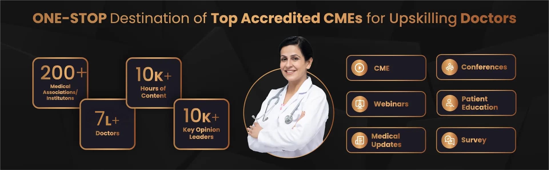 One Stop Destination For Top Accredited CMEs for Up skilling Doctors