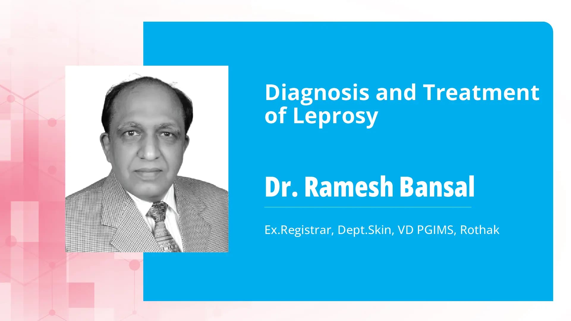 Diagnosis and treatment of leprosy