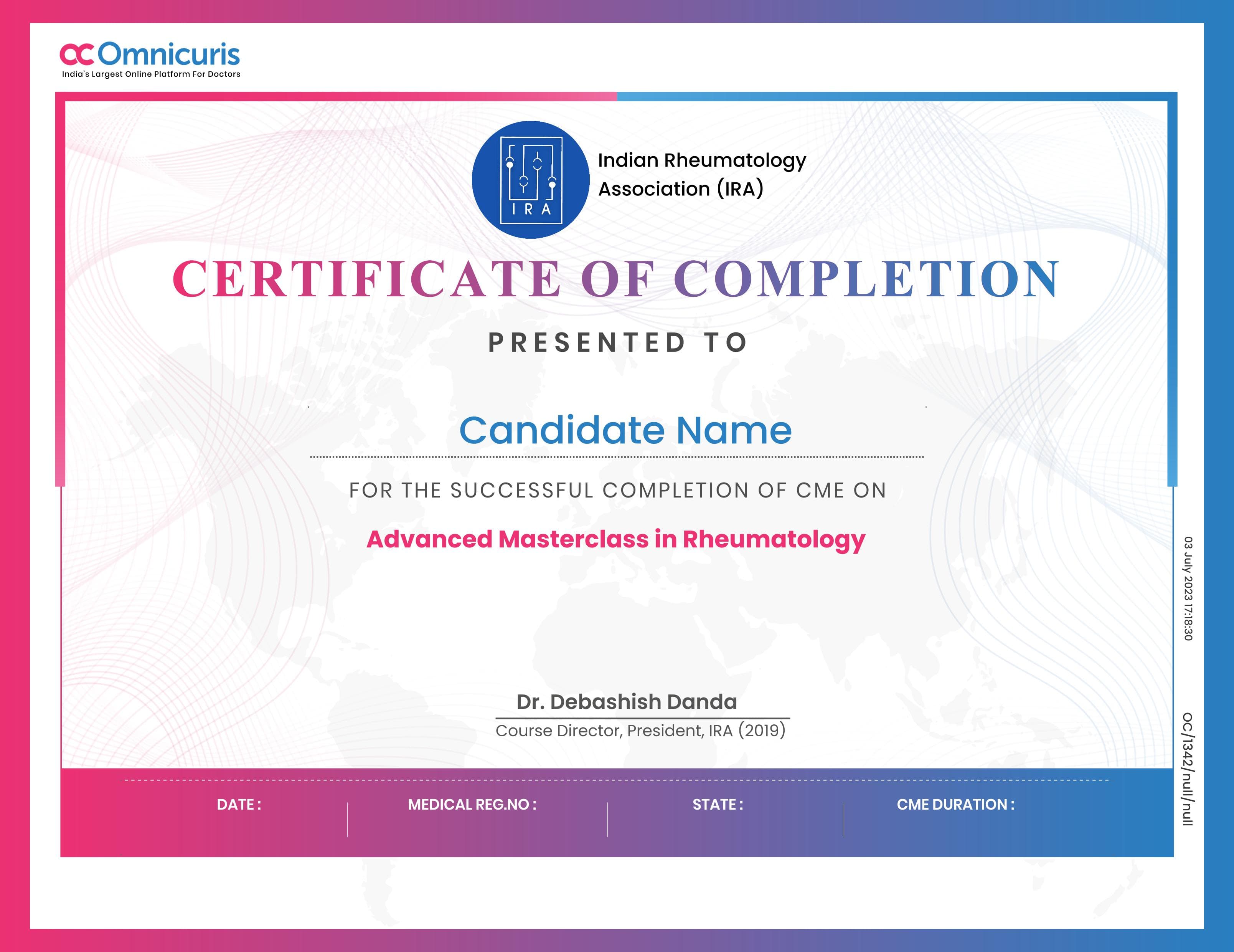 Certificate Preview