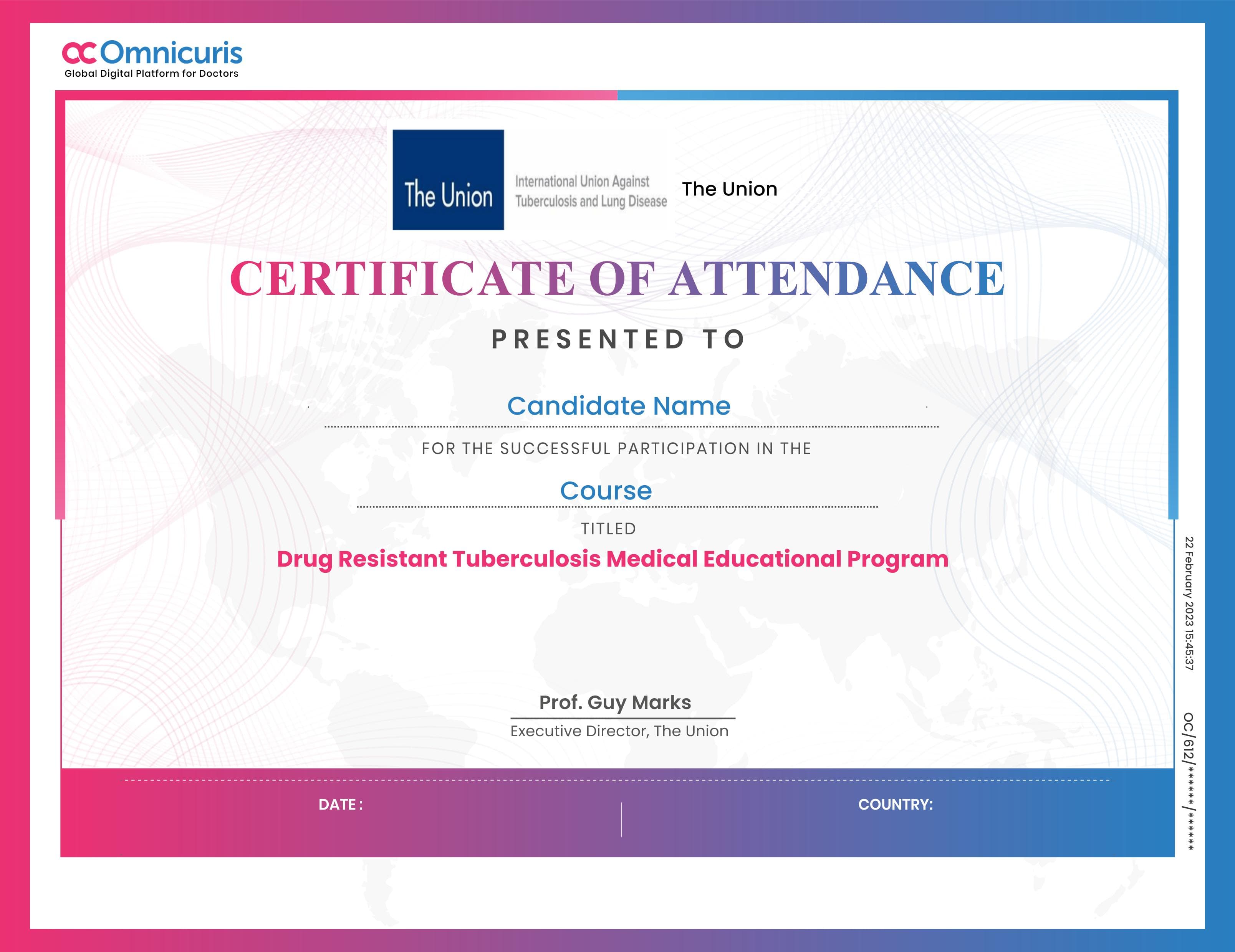 Certificate Preview