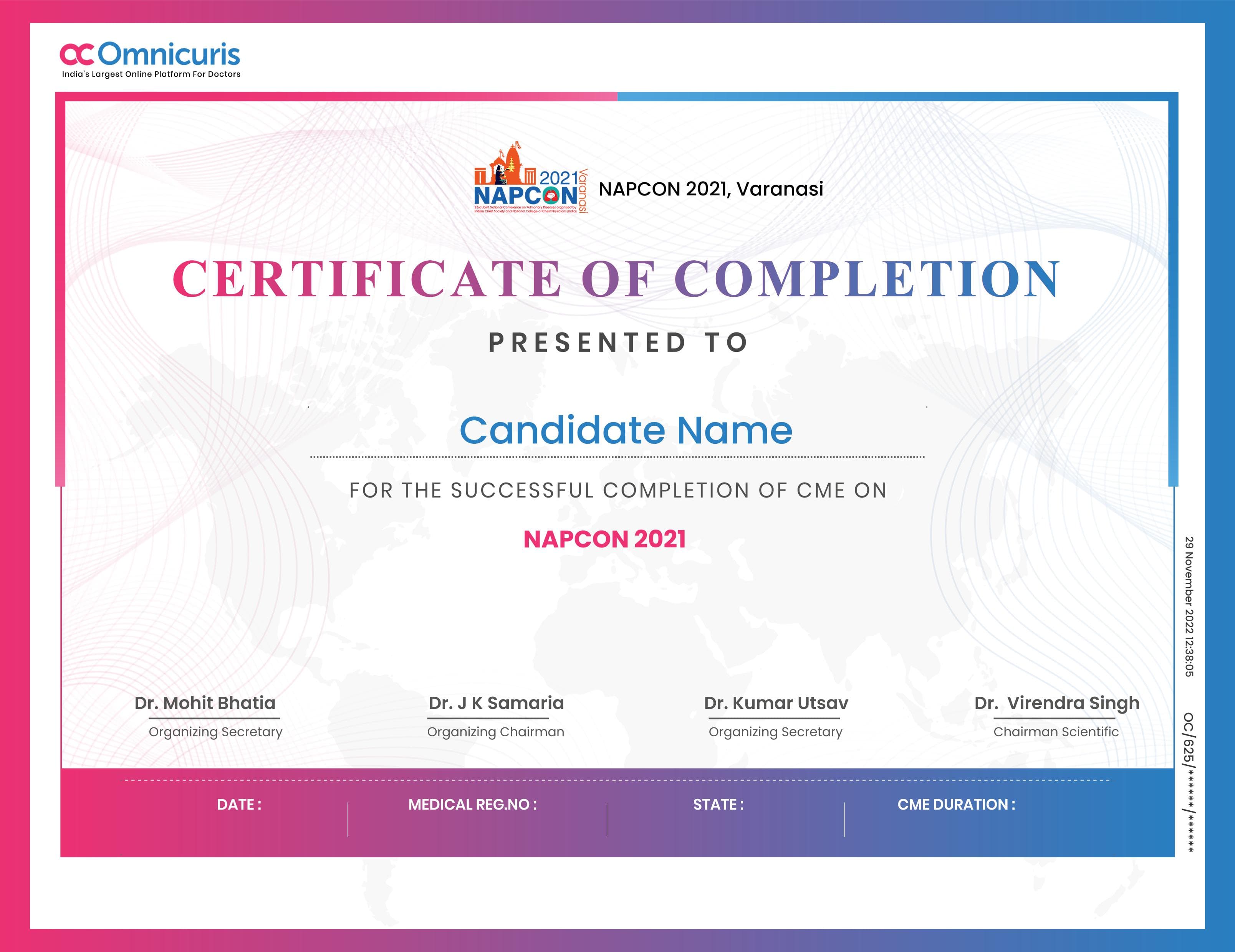 Certificate Preview