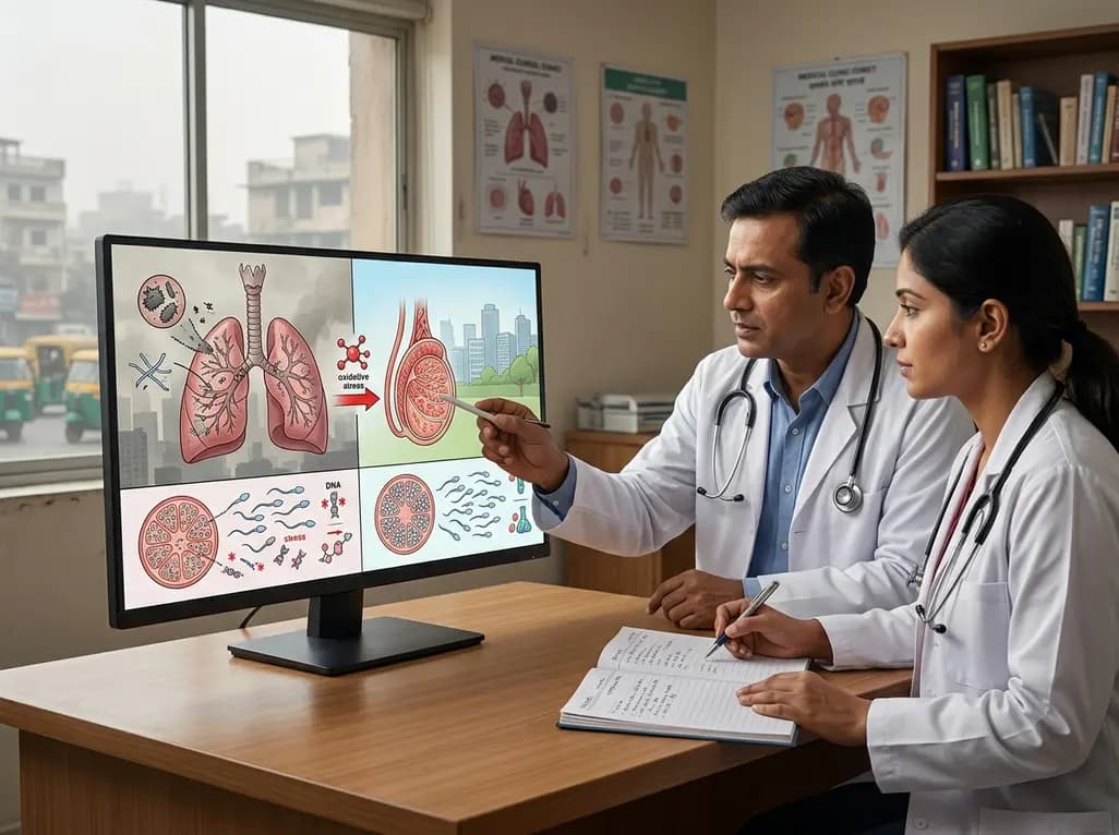 Air Pollution and Male Infertility: Exploring the Impact of Oxidative Stress on Testicular Health