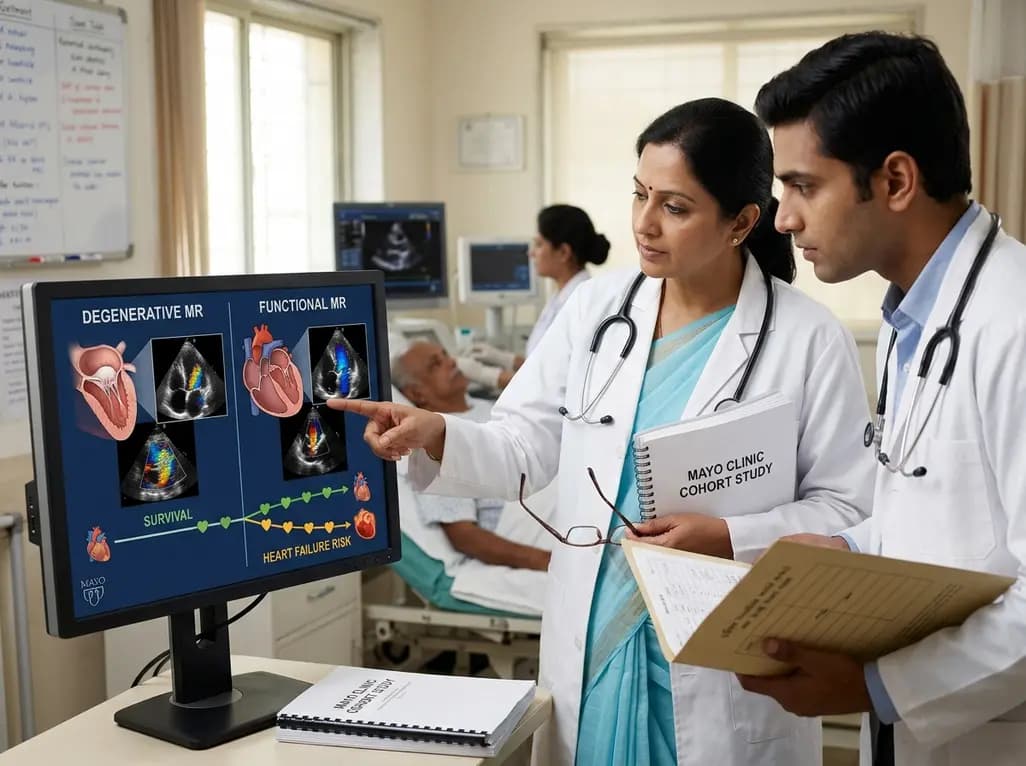Natural History and Outcomes of Moderate Mitral Regurgitation: Insights From Mayo Clinic Study