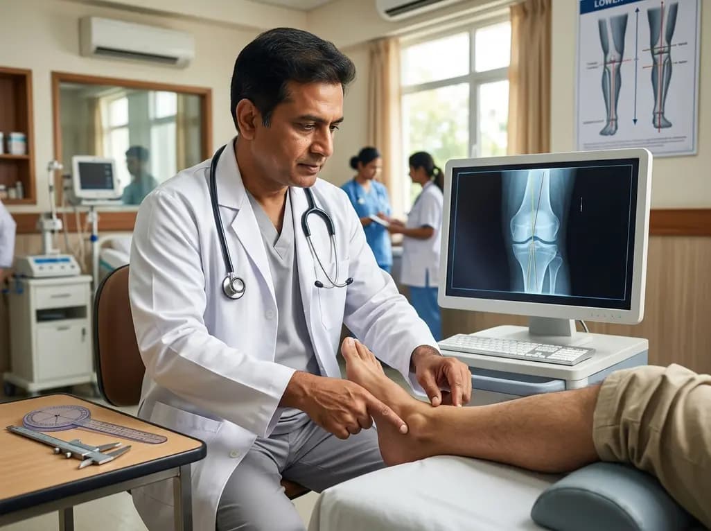 Palpable Ankle Landmarks for Tibial Coronal Alignment in Knee Arthroplasty