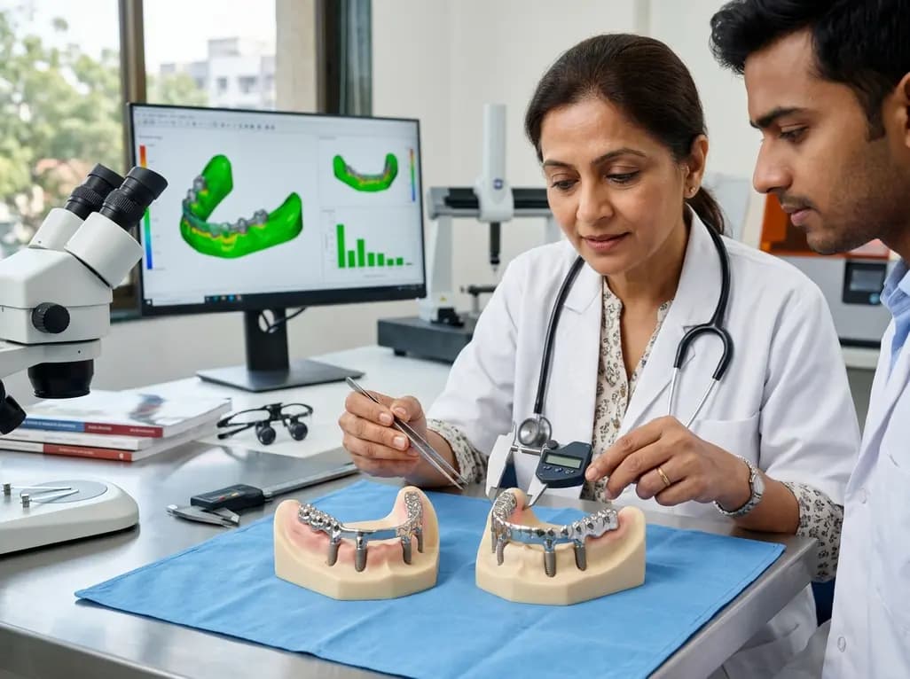 DMLS vs Cast Cobalt Chromium Bars in Mandibular Implant Overdentures: Accuracy and Fit