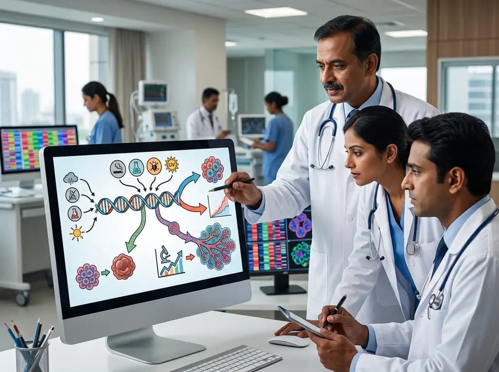 How Inherited Genetic Background Influences Cancer Evolution